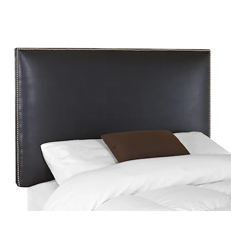 Glade Twin Upholstered Headboard with Nail Head Trim